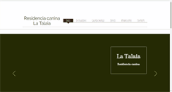 Desktop Screenshot of centrocaninolatalaia.com